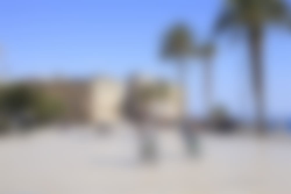 The sea-view terrace and promenade in Sciacca.